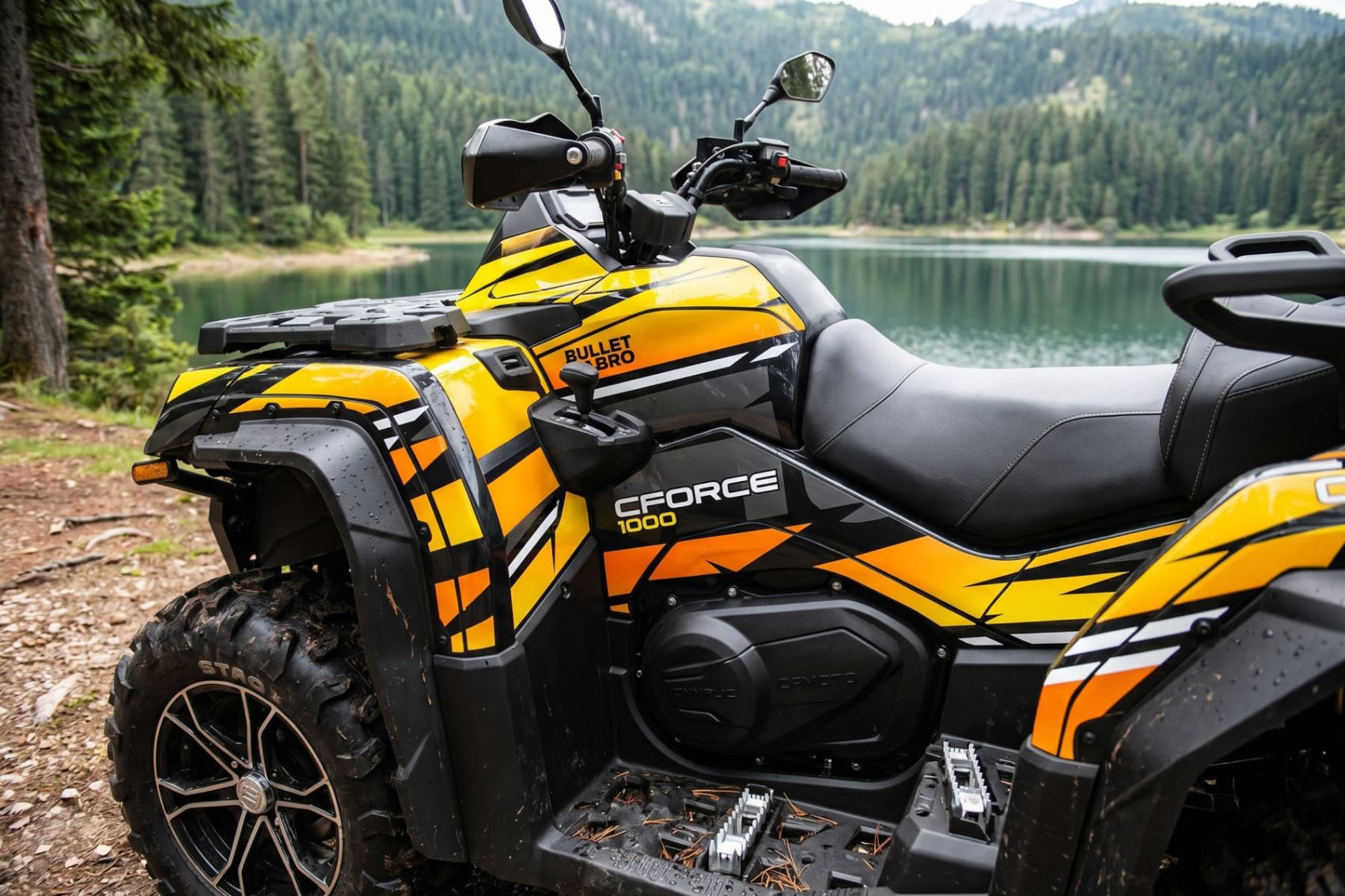 Комплект наклеек Smashing на CFMOTO CFORCE 800 H.O./1000 2018+