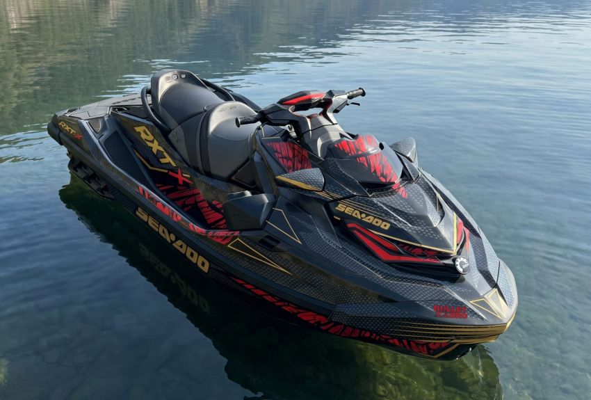 Наклейки пленка на гидроцикл BRP SEA-DOO GTX/RXT