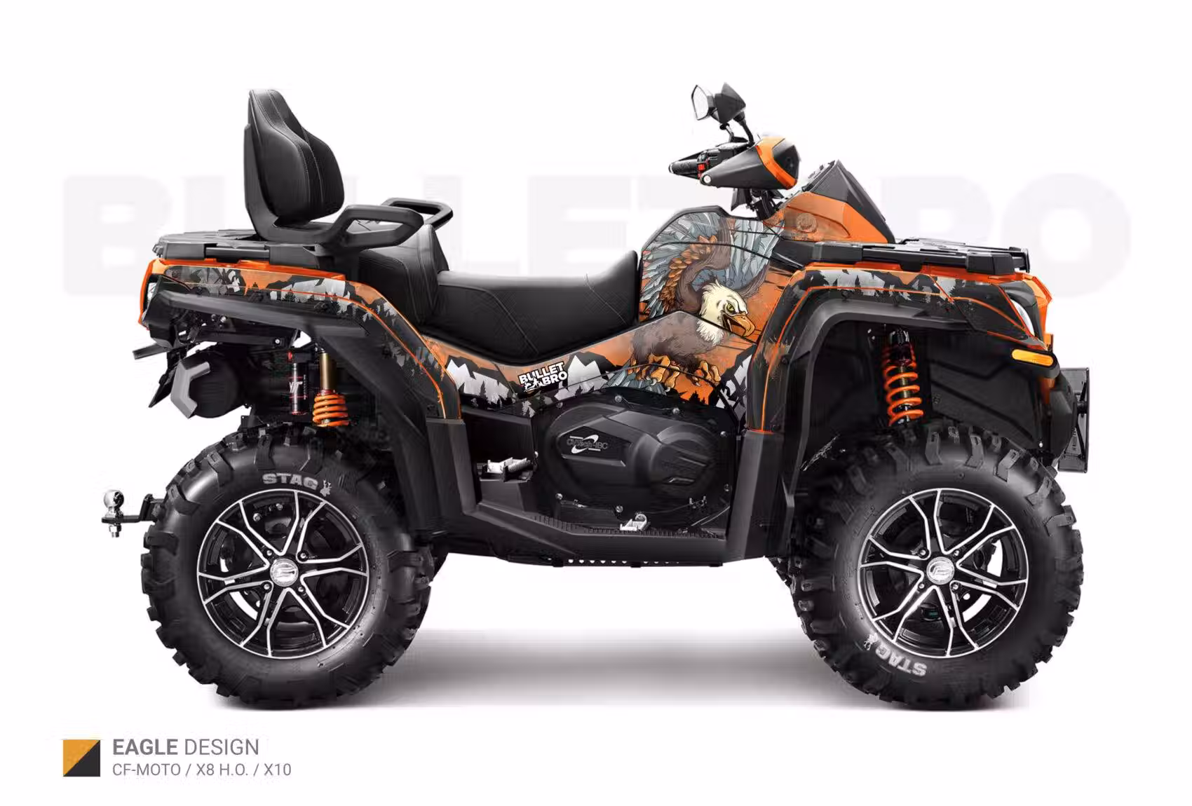 Комплект наклеек Eagle на CFMOTO CFORCE 800 H.O./1000 2018+