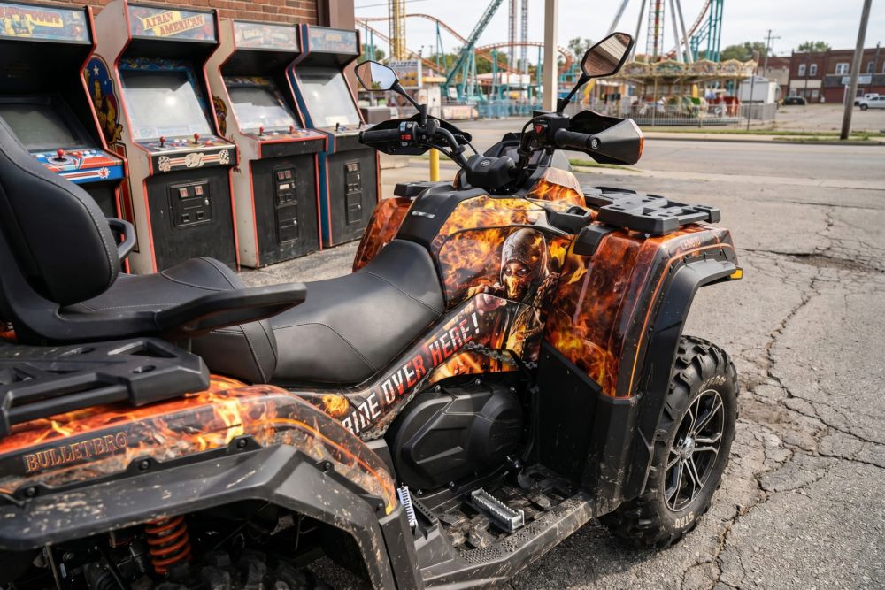 Комплект наклеек Mortal Kombat на CFMOTO CFORCE 800 H.O./1000 2018+