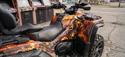 Комплект наклеек Mortal Kombat на CFMOTO CFORCE 800 H.O./1000 2018+