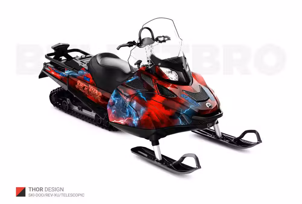 Комплект наклеек Thor на Lynx L-XU-TELESCOPIC | SKI-DOO REV-XU-TELESCOPIC