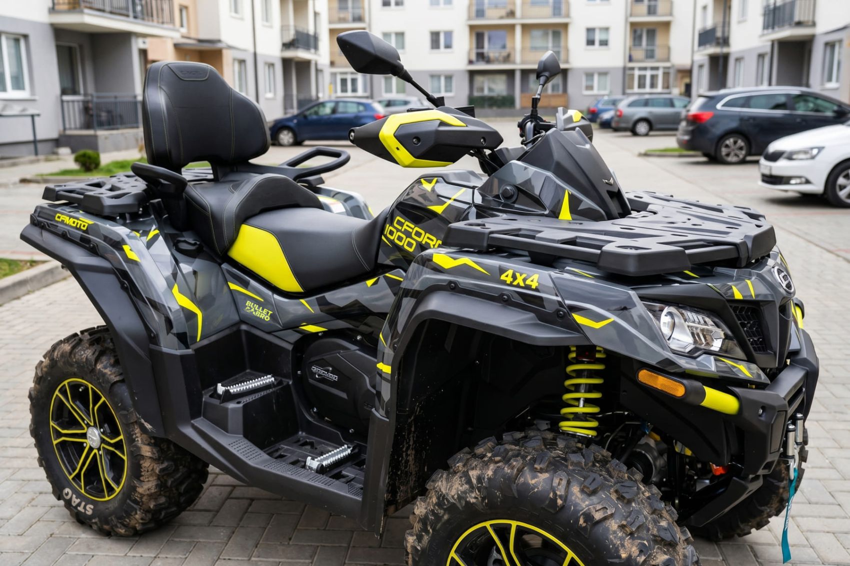 Комплект наклеек Dazzle Camo на CFMOTO CFORCE 800 2012-2017