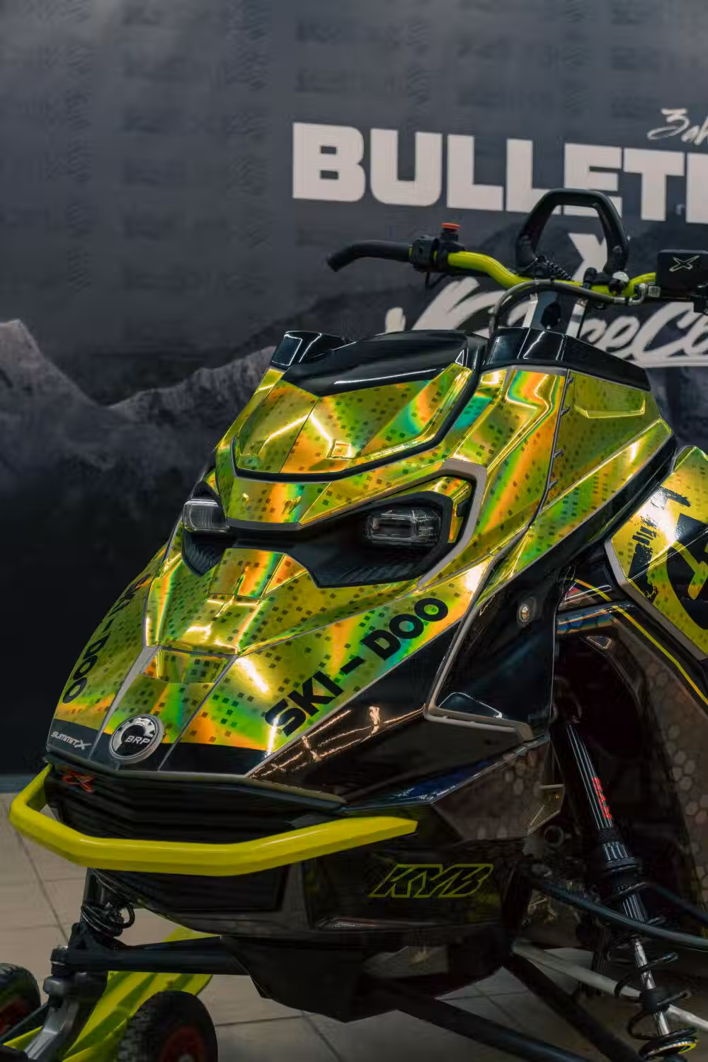 Комплект наклеек HEX на SKI-DOO REV-GEN5