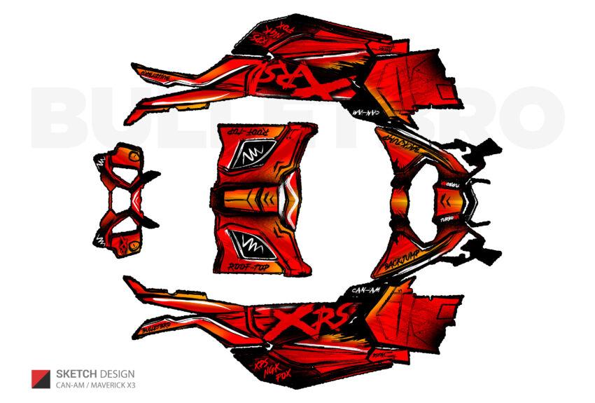 Наклейки на квадроцикл