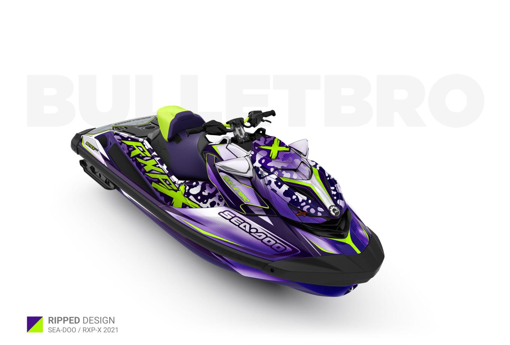 Купить наклейки Ripped на гидроцикл SEA-DOO на платформе RXP-X 300 ...