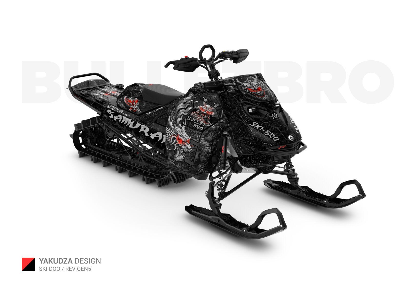 Наклейки на снегоход SKIDOO REV-GEN5