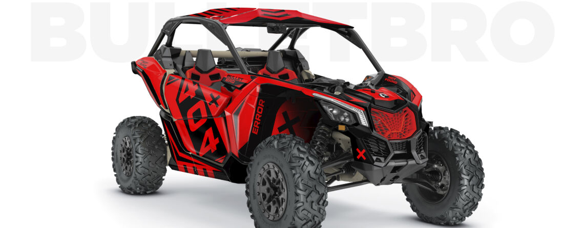 Наклейки на багги CAN-AM MAVERICK X3