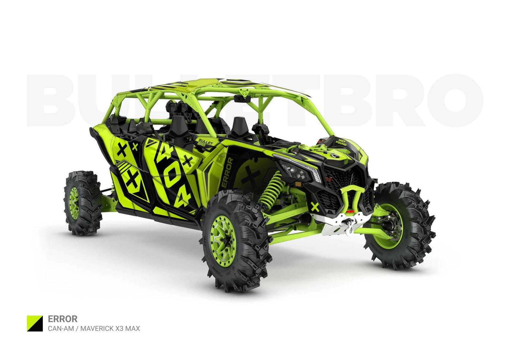 Наклейки на багги CAN-AM MAVERICK X3