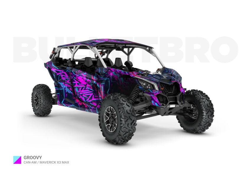 Наклейки на багги CAN-AM MAVERICK X3