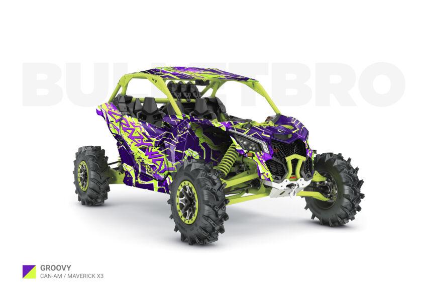 Наклейки на багги CAN-AM MAVERICK X3