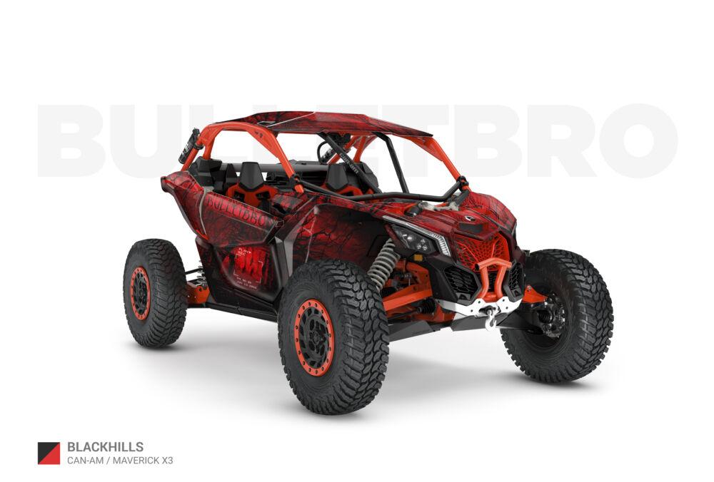 Наклейки на багги CAN-AM MAVERICK X3