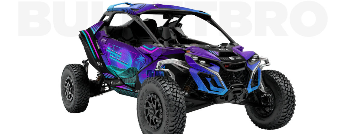Наклейки на багги CAN-AM MAVERICK R 2024