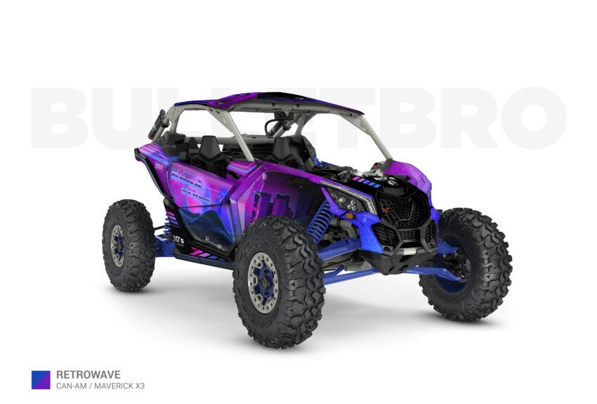 Наклейки на багги CAN-AM MAVERICK X3