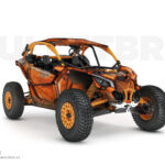 Наклейки на багги CAN-AM MAVERICK X3 в дизайне GRUNGE_5