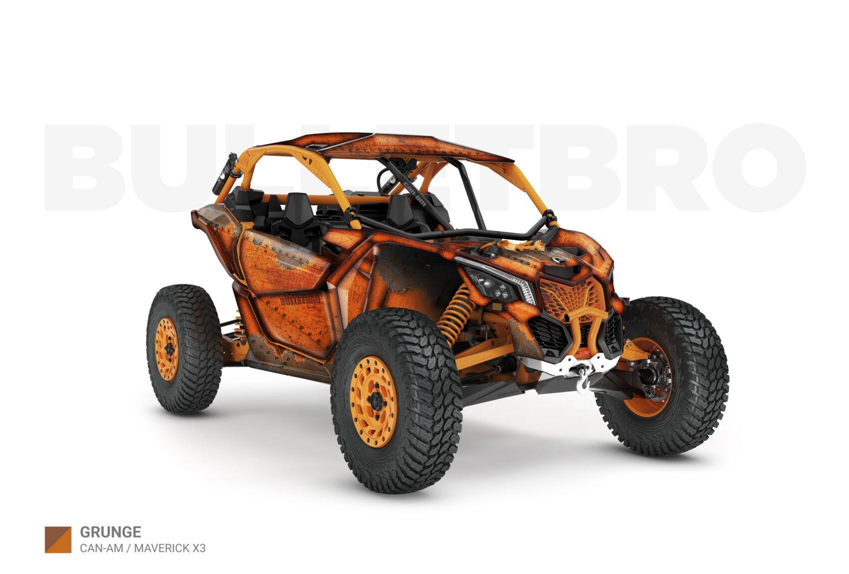 Наклейки на багги CAN-AM MAVERICK X3