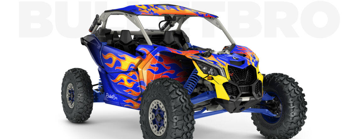 Наклейки на багги CAN-AM MAVERICK X3