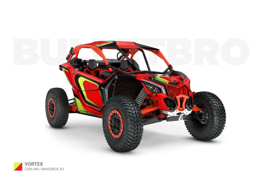 Наклейки на багги CAN-AM MAVERICK X3
