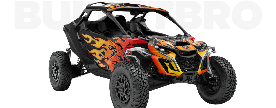 Наклейки на багги CAN-AM MAVERICK R 2024