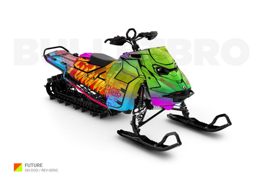 Наклейки на снегоход SKIDOO REV-GEN5