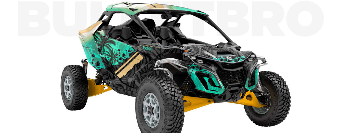 Наклейки на багги CAN-AM MAVERICK R 2024