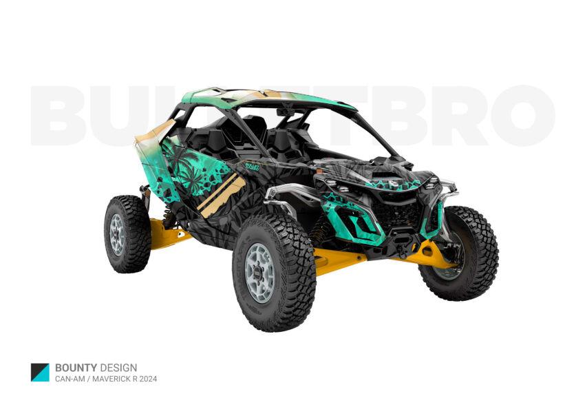 Наклейки на багги CAN-AM MAVERICK R 2024