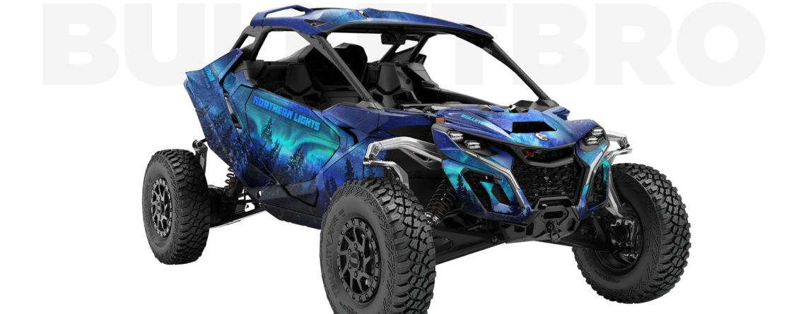 Наклейки на багги CAN-AM MAVERICK R 2024