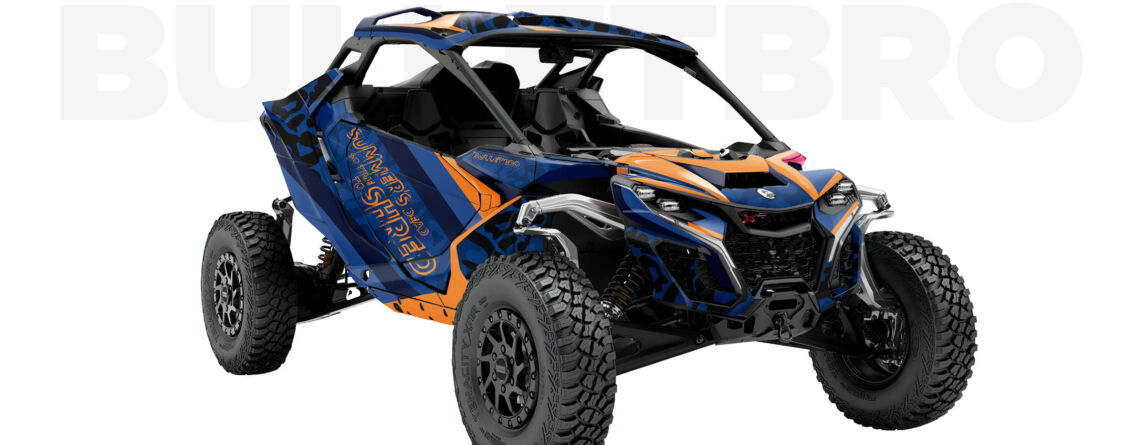 Наклейки на багги CAN-AM MAVERICK R 2024