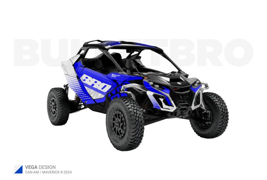 Наклейки на багги CAN-AM MAVERICK R 2024