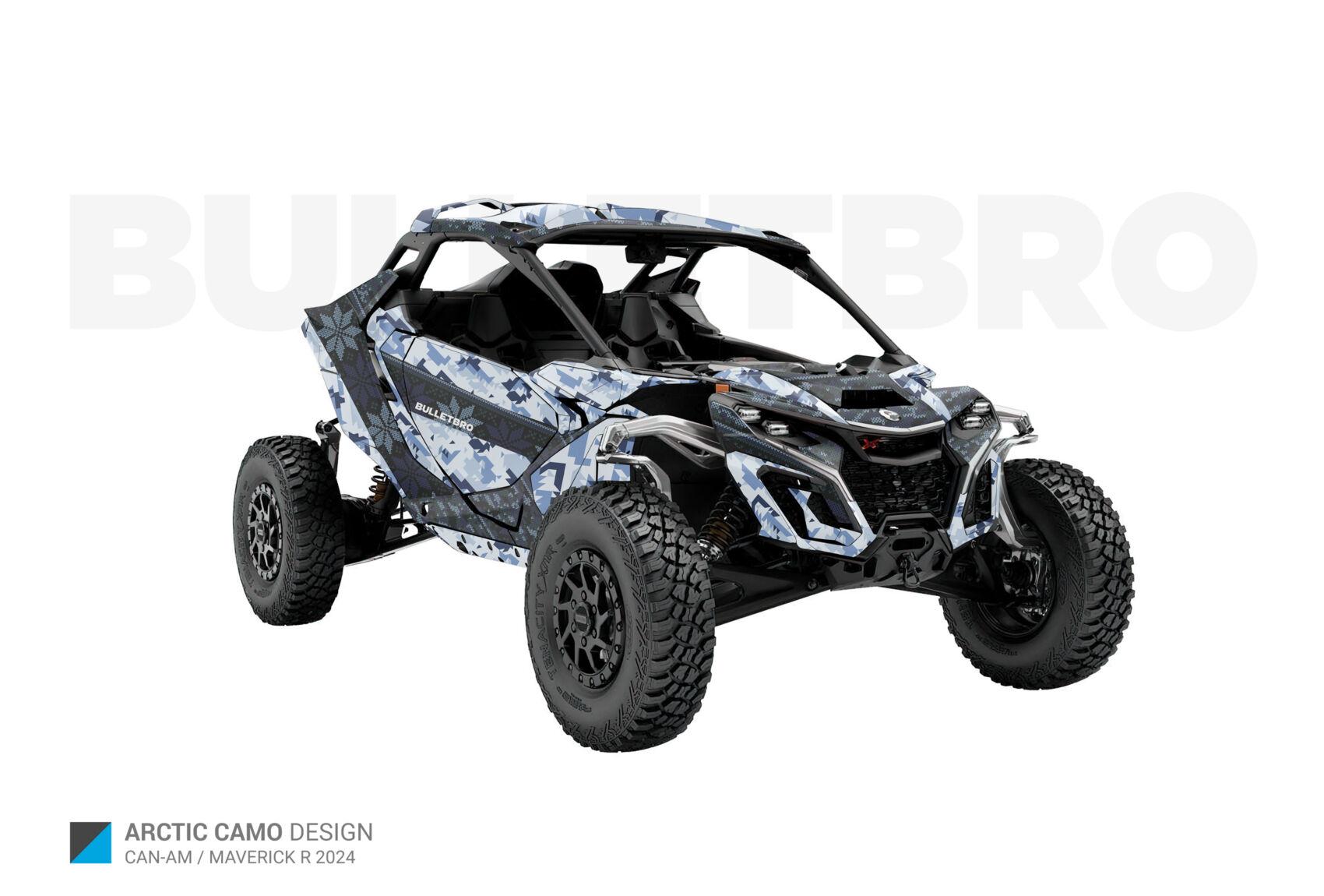 Наклейки на багги CAN-AM MAVERICK R 2024