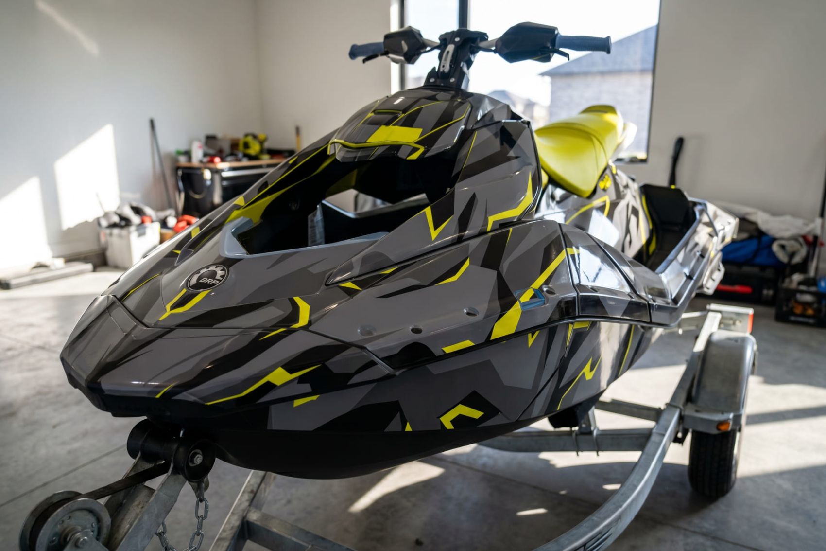 Наклейки пленка на гидроцикл BRP SEA-DOO SPARK