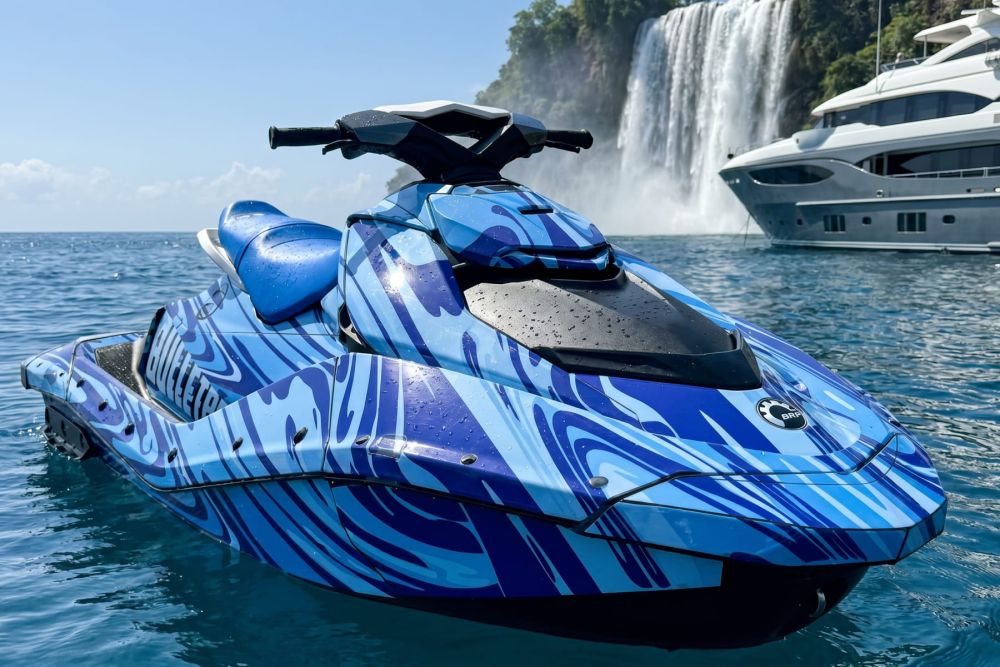 Наклейки пленка на гидроцикл BRP SEA-DOO SPARK