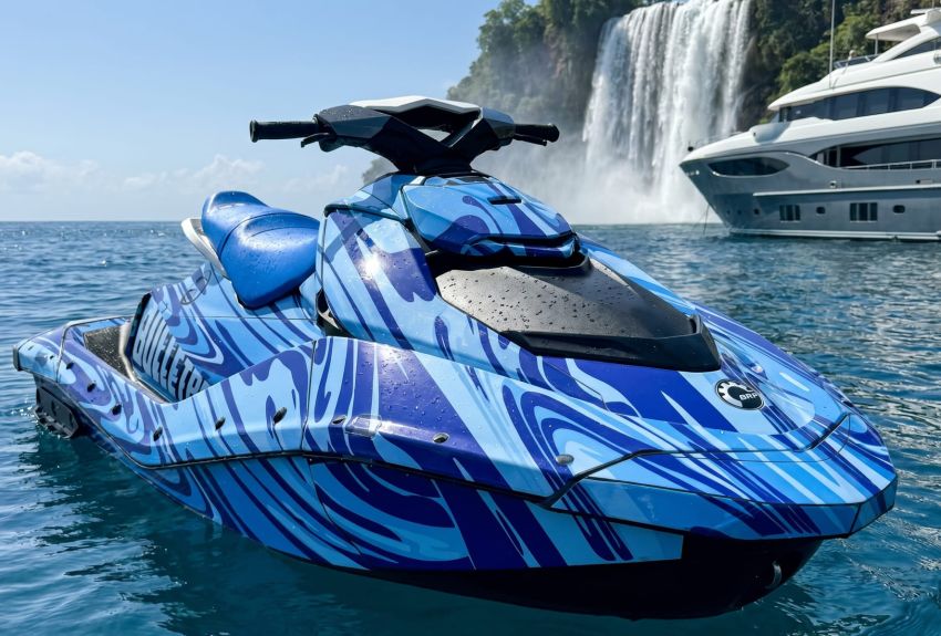 Наклейки пленка на гидроцикл BRP SEA-DOO SPARK