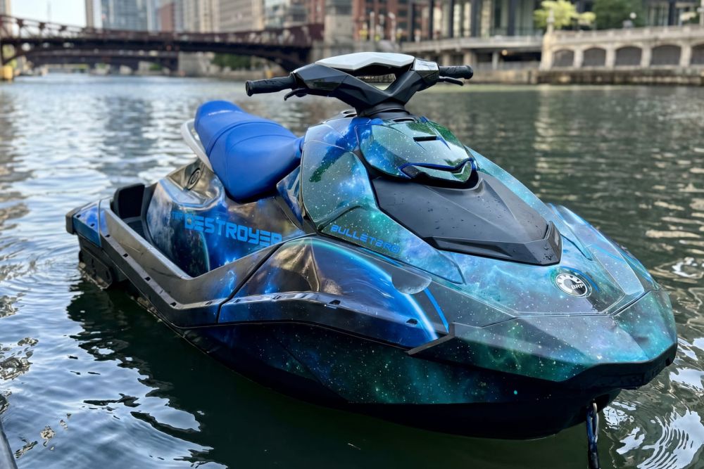 Наклейки пленка на гидроцикл BRP SEA-DOO SPARK