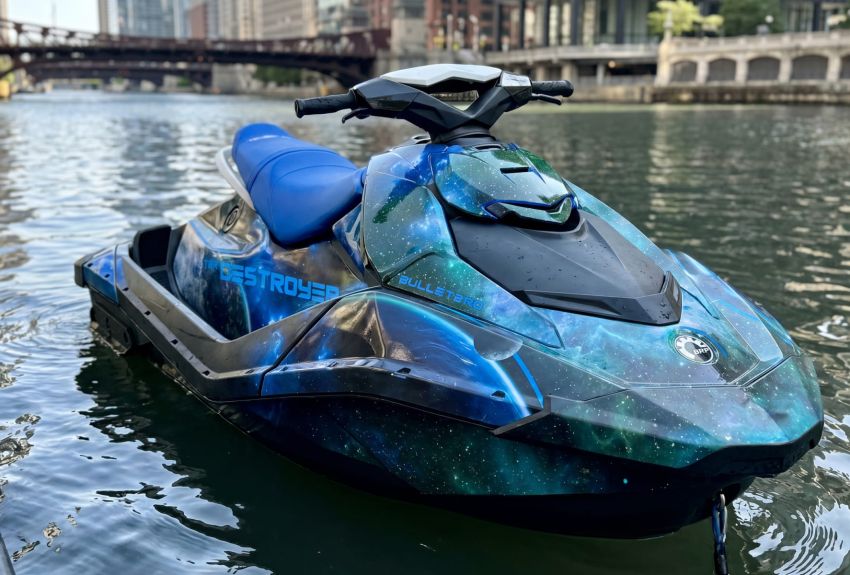 Наклейки пленка на гидроцикл BRP SEA-DOO SPARK
