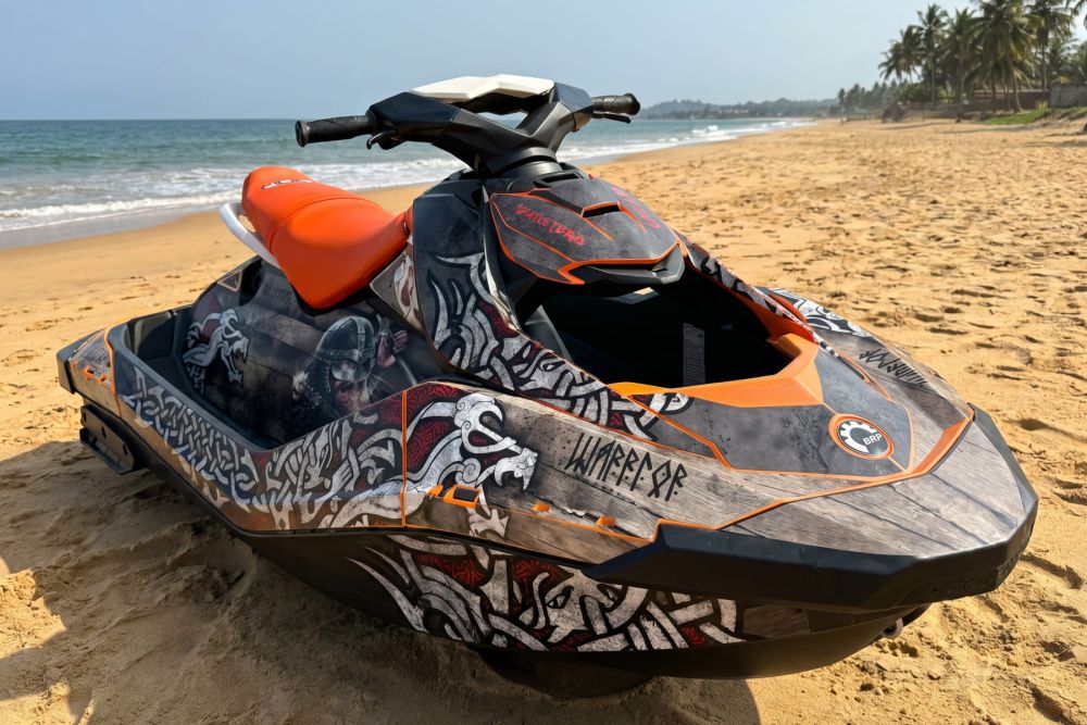 Наклейки пленка на гидроцикл BRP SEA-DOO SPARK