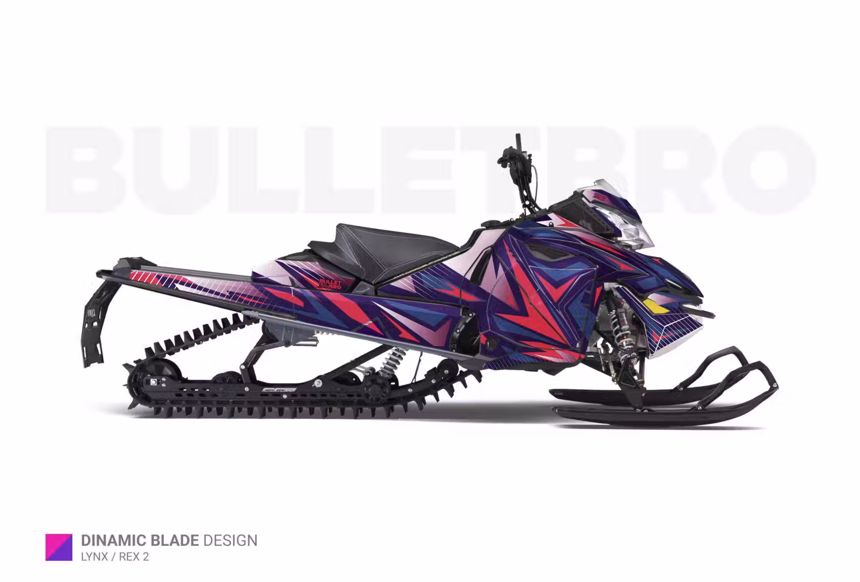Комплект наклеек Dinamic Blade на Lynx REX2
