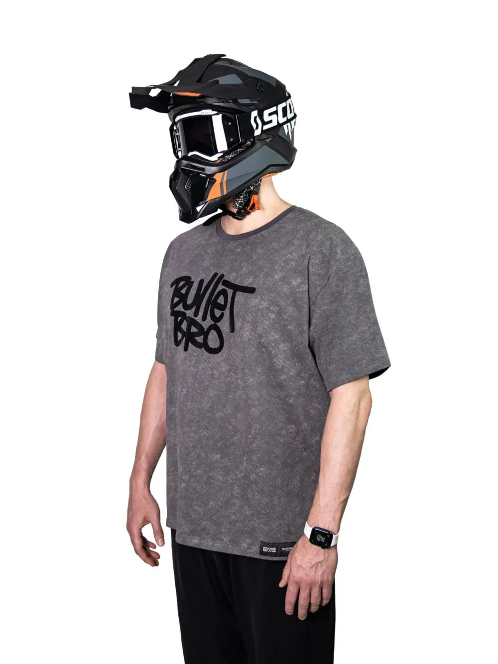 T-SHIRT OVERSIZE "Mission" GRAY