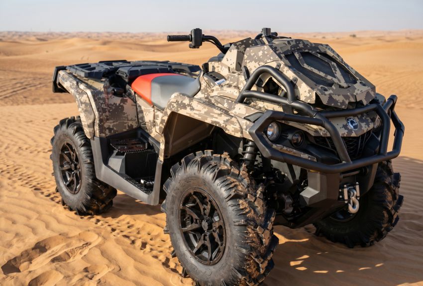 Комплект наклеек Pixel Camo на CAN-AM Outlander G2 XMR