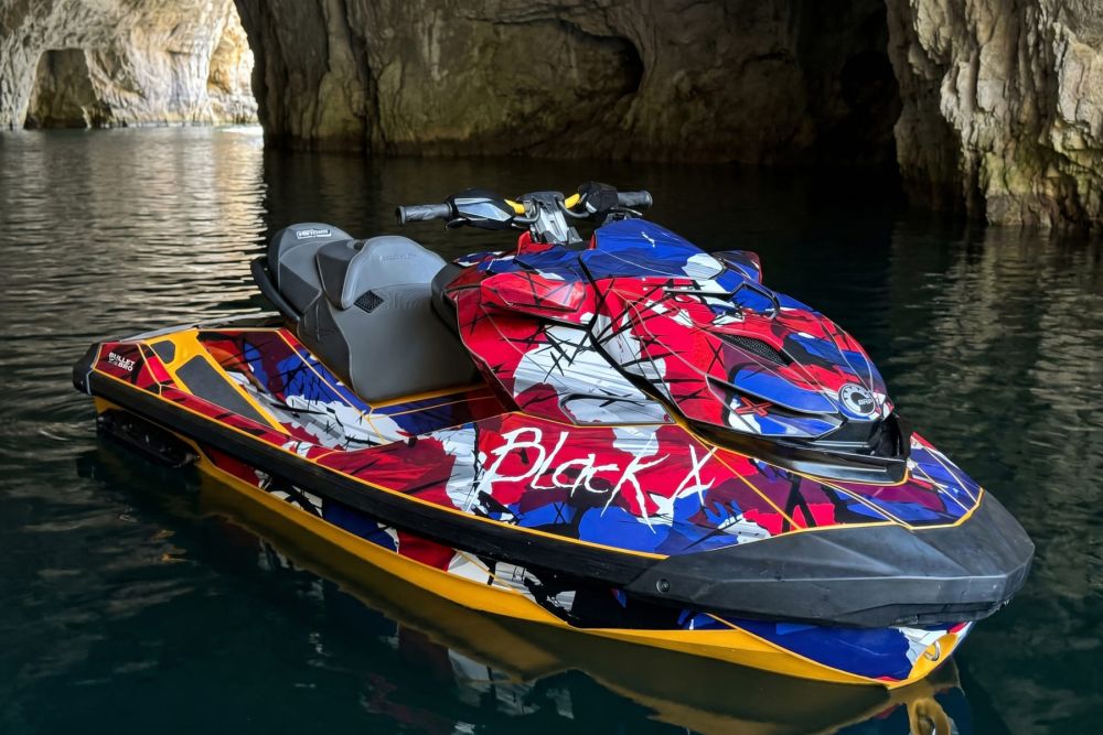 Наклейки пленка на гидроциклы SEA-DOO GTX RXT WAKE FISH