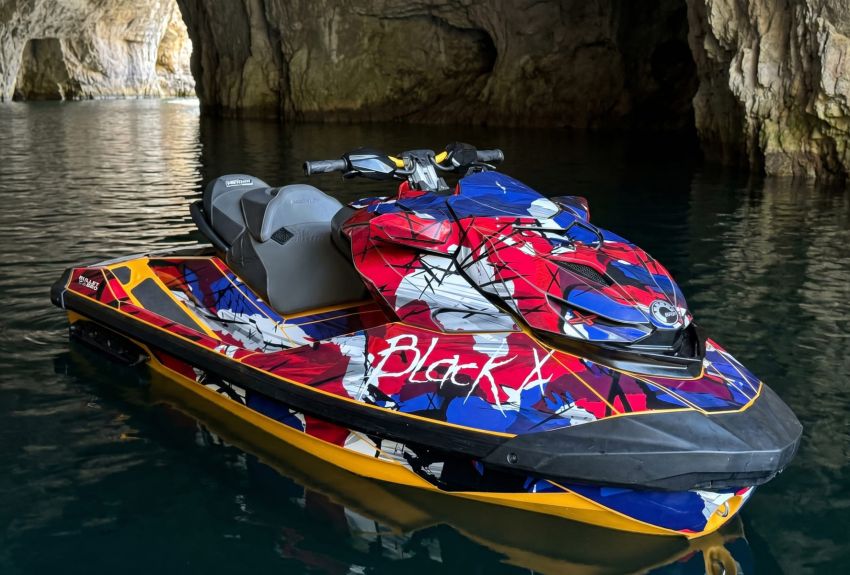 Наклейки пленка на гидроциклы SEA-DOO GTX RXT WAKE FISH