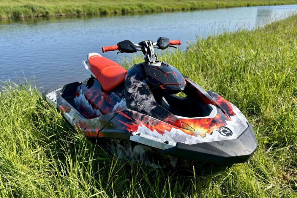 Наклейки на Sea-Doo SPARK DeathWing