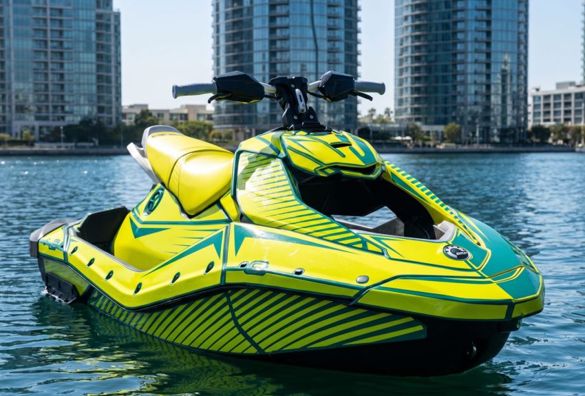 Комплект наклеек DeathWing на SEA-DOO SPARK 2024+