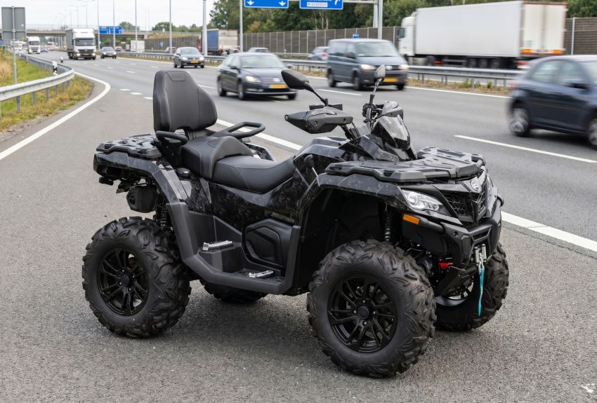 Комплект наклеек CARBON на CFMOTO CFORCE 1000 Touring