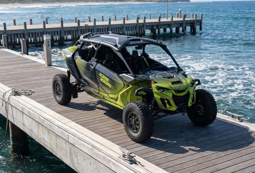 Наклейки на багги Maverick R MAX