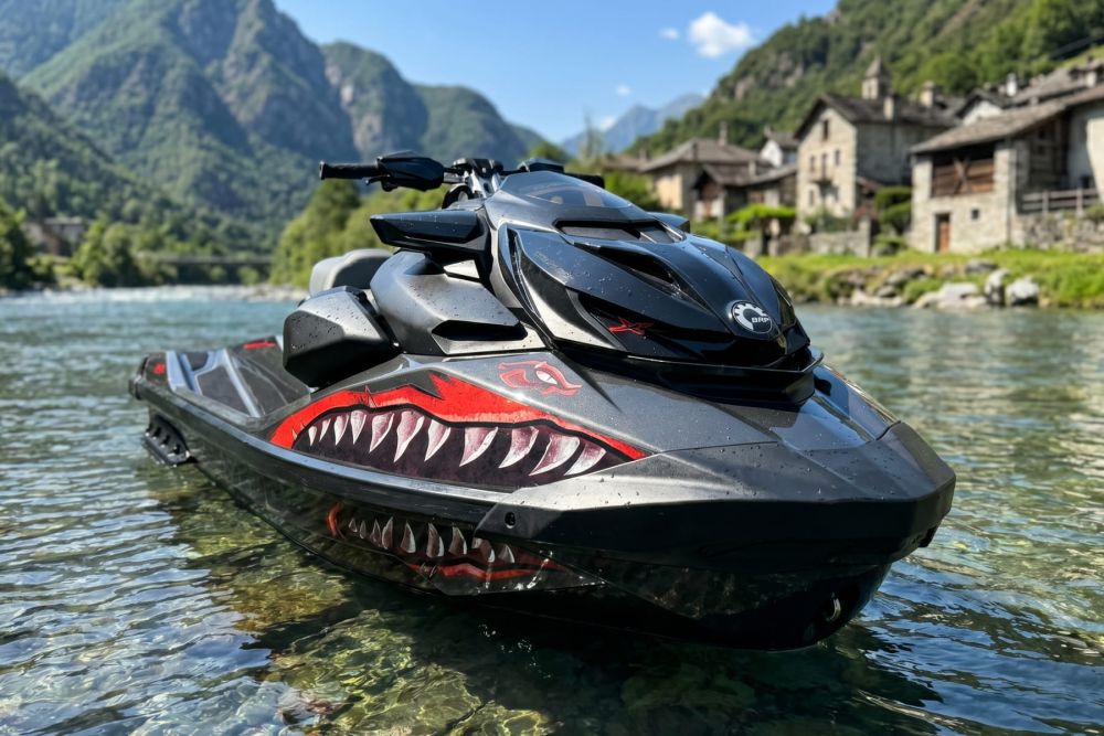 Наклейки пленка на гидроцикл BRP SEA-DOO RXP