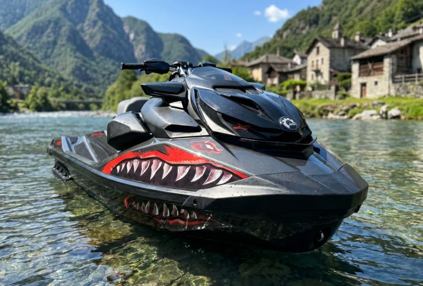 Наклейки пленка на гидроцикл BRP SEA-DOO RXP