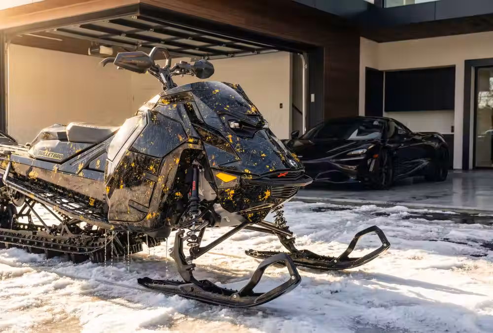 Комплект наклеек CARBON KEVLAR на SKI-DOO REV-GEN5