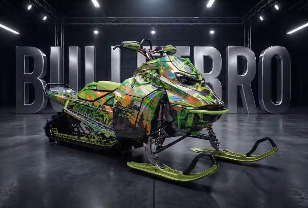 Комплект наклеек CARBON KEVLAR на SKI-DOO REV-GEN5