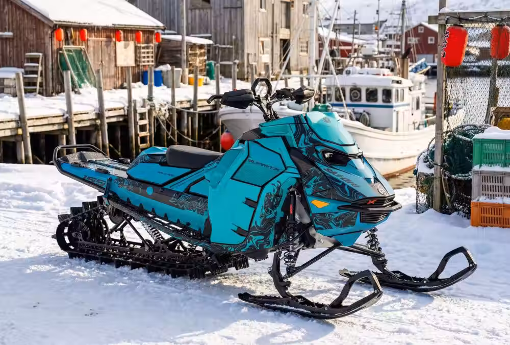 Комплект наклеек CARBON KEVLAR на SKI-DOO REV-GEN5